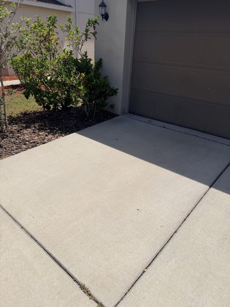 After junk removal