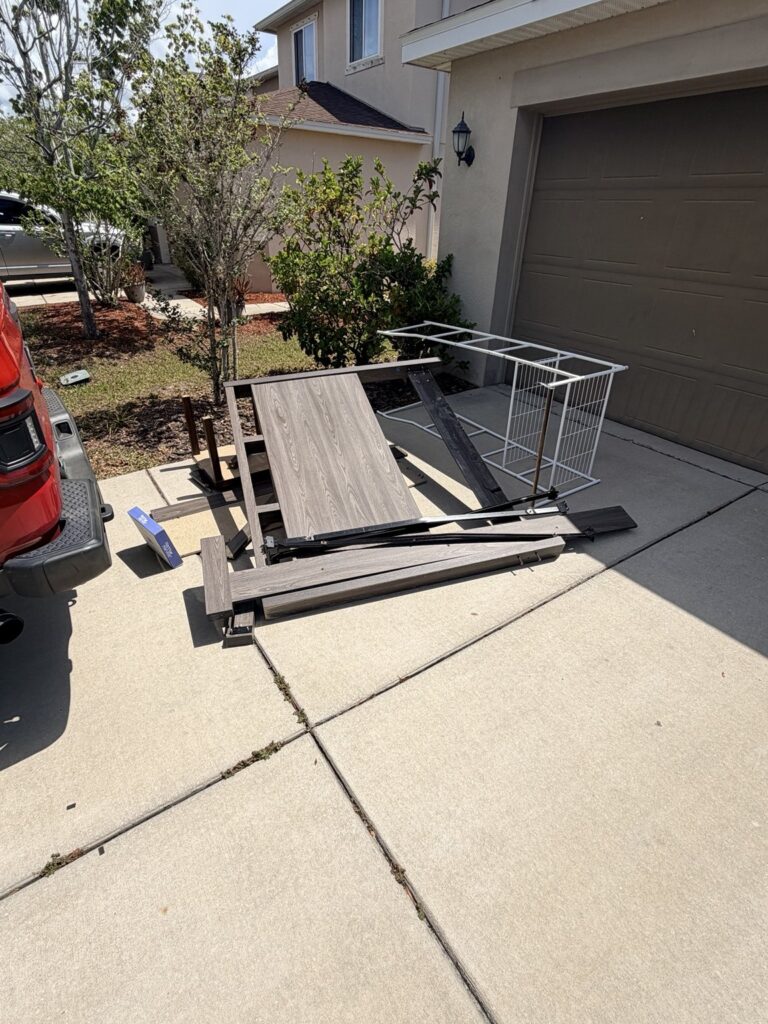 Before junk removal